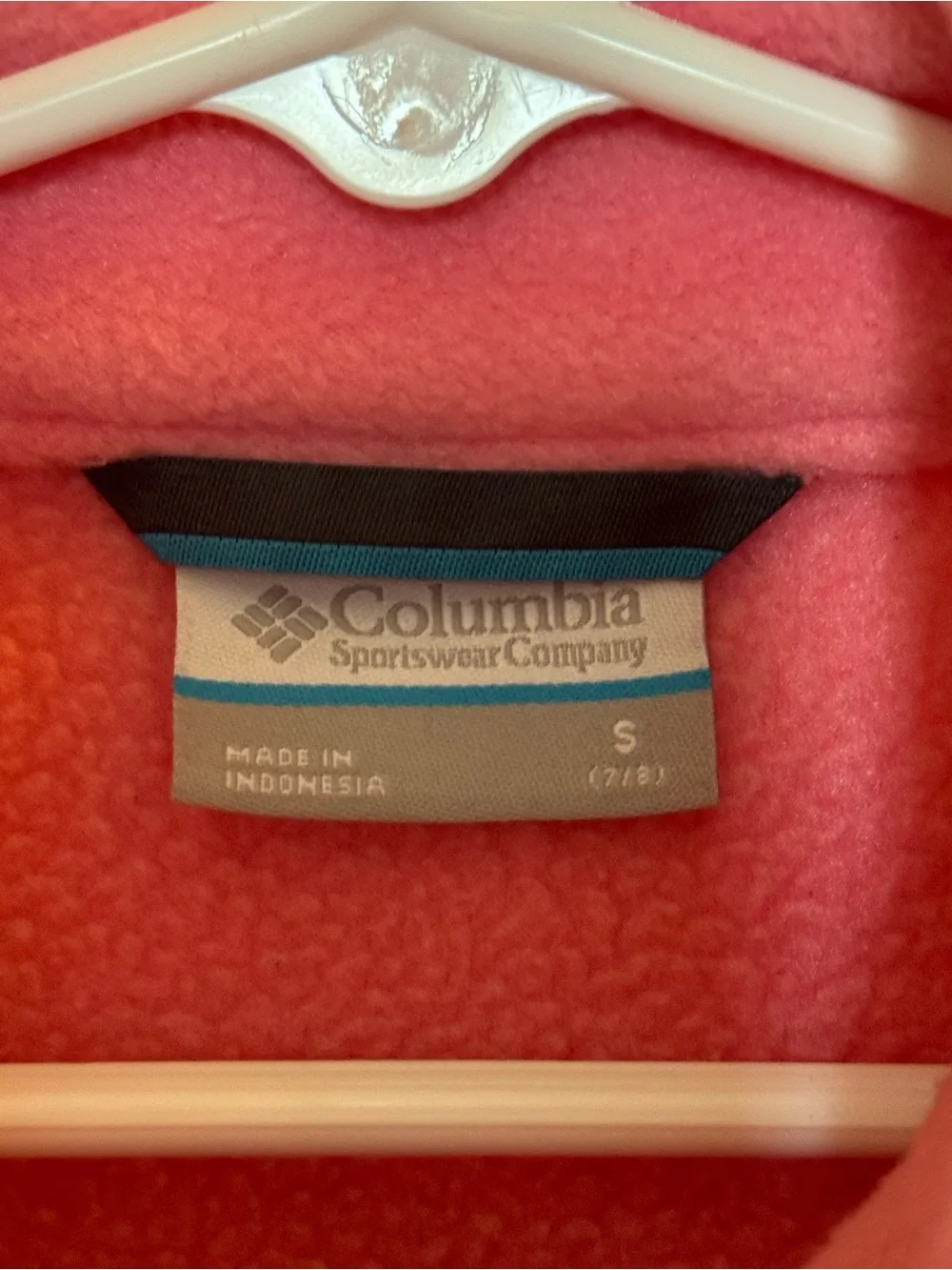 Columbia Girls' Benton Springs Fleece Jacket Small 7/8